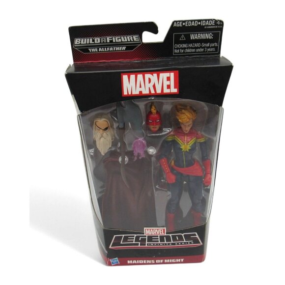 Hasbro Avengers 2015 CAPTAIN MARVEL Legends Maidens Of Might Action Figures - Picture 8 of 11